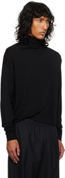 The Row Black Mavel Turtleneck