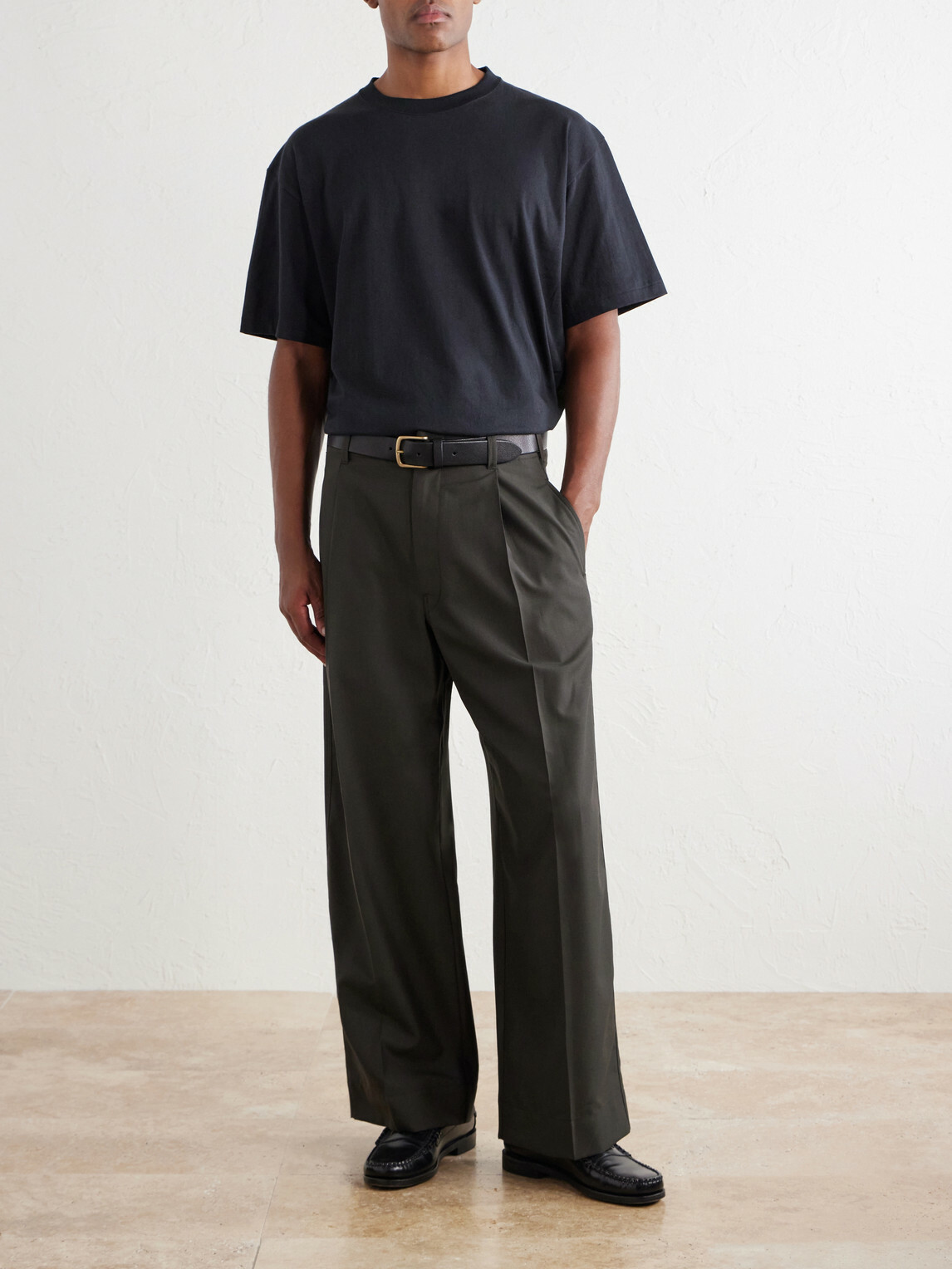 OrSlow - Cotton-Jersey T-Shirt - Black