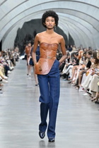 Fendi High-rise wide-leg jeans