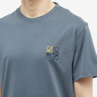 Loewe Men's Anagram T-Shirt in Onyx Blue