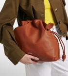 Loewe Flamenco Large leather clutch