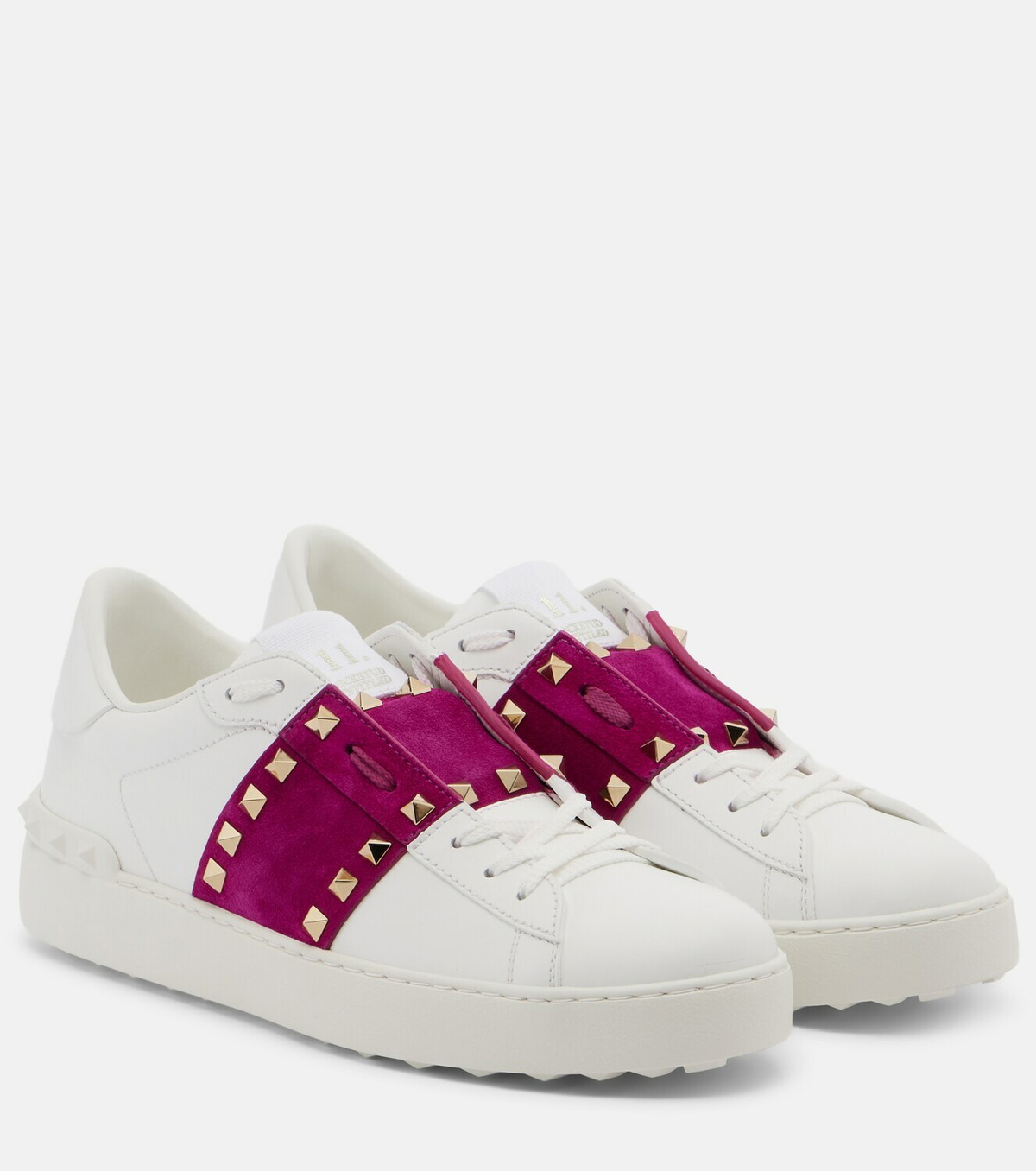 Valentino Garavani Rockstud Untitled leather sneakers