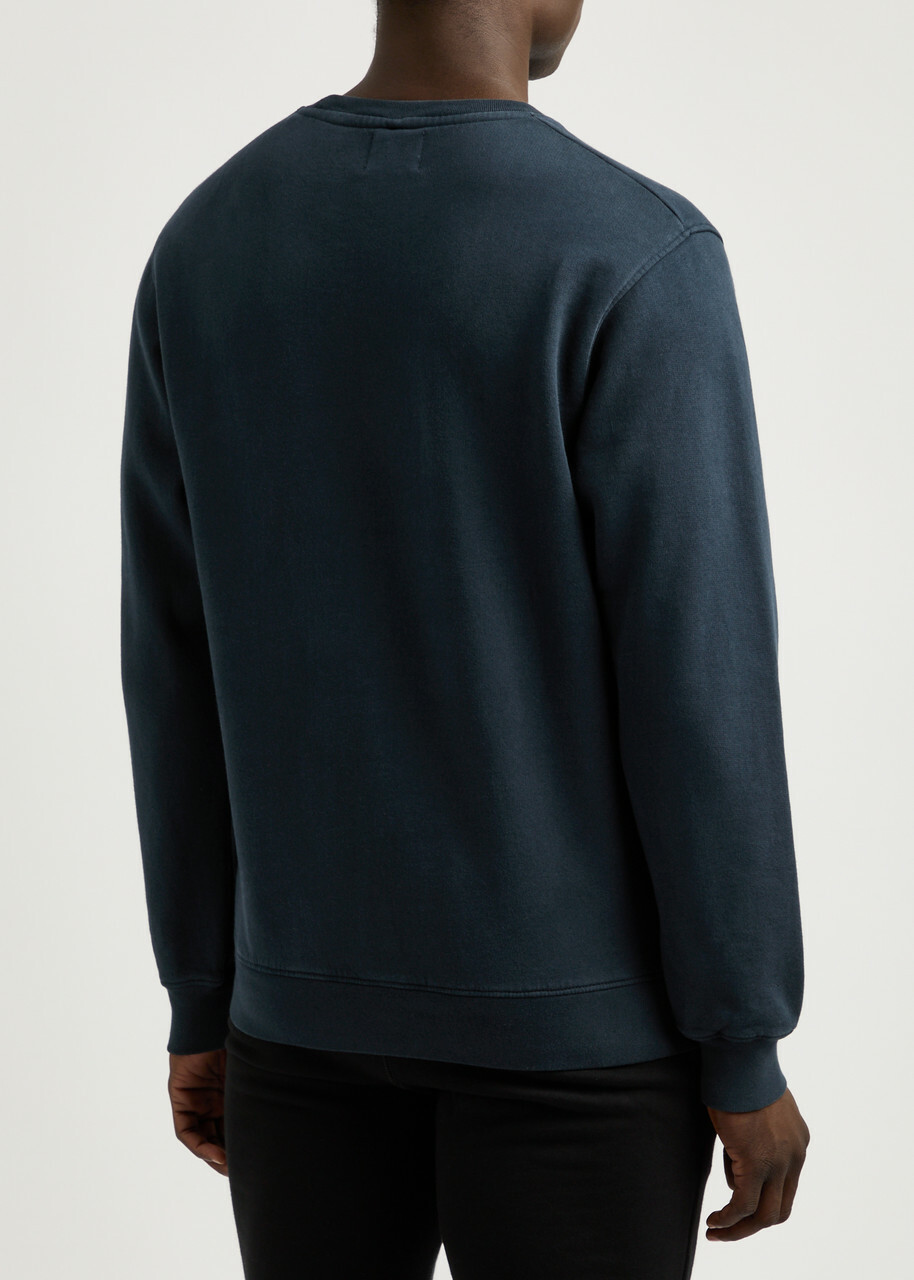 Colorful Standard Cotton Sweatshirt Navy