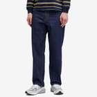 Beams Plus Men's 5 Pocket Wide Denim Jeans in Indigo