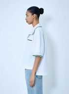Lacoste Wide-Collar Cotton Shirt