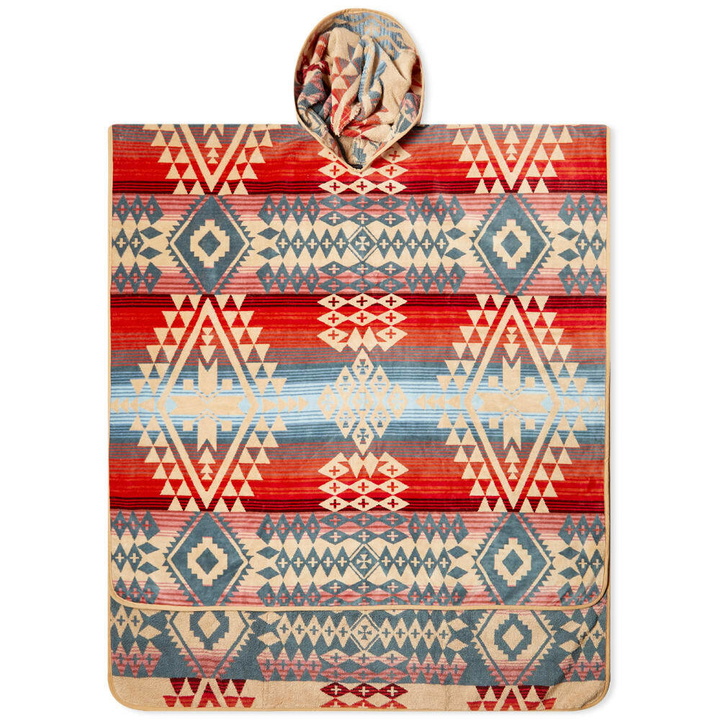 Photo: Pendleton Jacquard Hooded Towel in Canyonlands Desert Sky