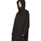 Dries Van Noten Black Hasbrouck Coat