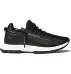 Givenchy - Spectre Perforated Leather Sneakers - Black