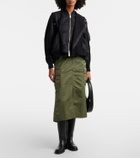 Sacai Paneled blouson jacket