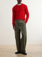 Jil Sander - Straight-Leg Cotton-Drill Trousers - Green
