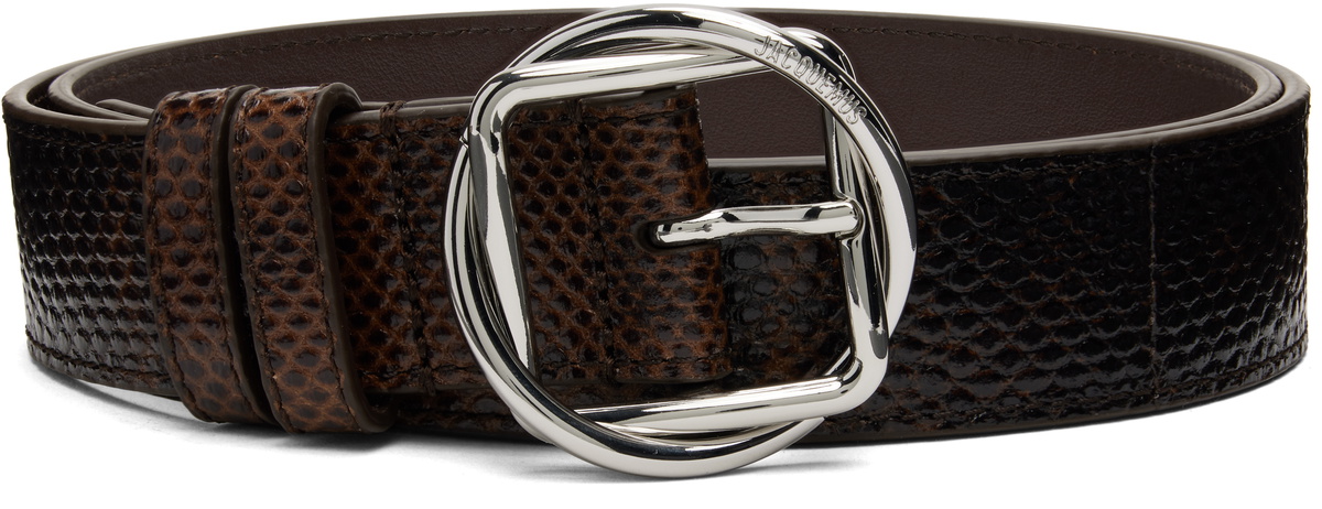 JACQUEMUS Brown 'The Salon' Belt