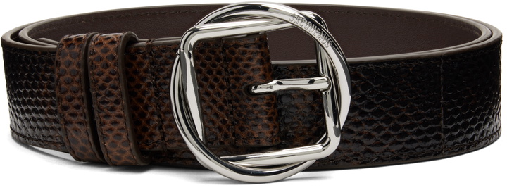 Photo: JACQUEMUS Brown 'The Salon' Belt