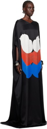 Rick Owens SSENSE Exclusive Black KEMBRA PFAHLER Edition Babel Maxi Dress