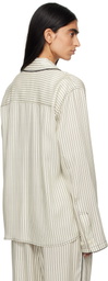 Soulland Off-White & Black Tyra Overshirt