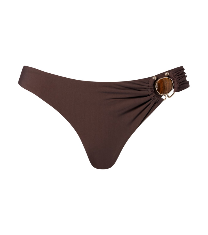 Photo: Christopher Esber Embellished ring-detail bikini bottoms