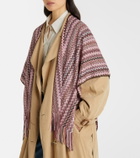 Missoni Zigzag fringed scarf
