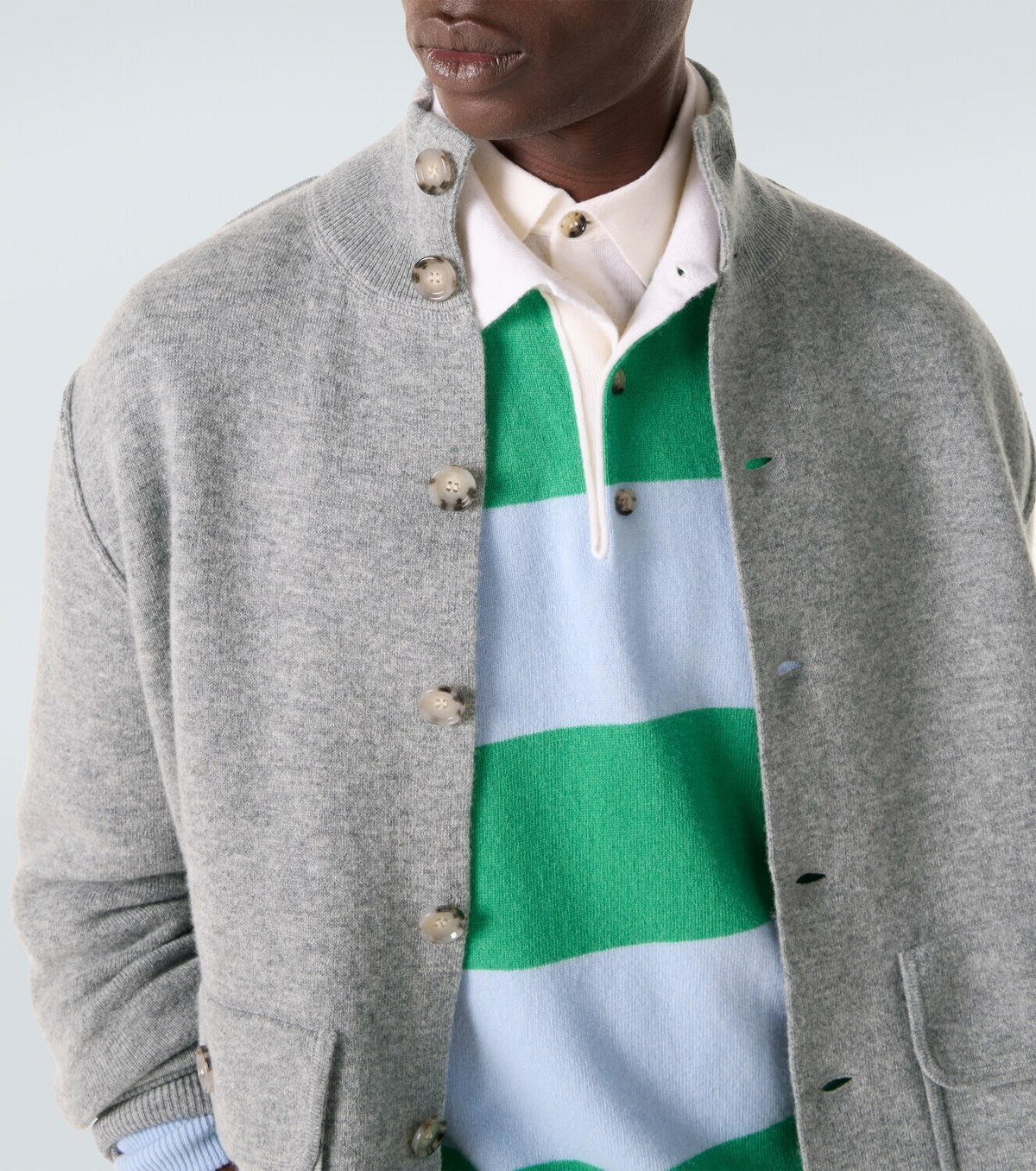 Allude Wool and cashmere jacket