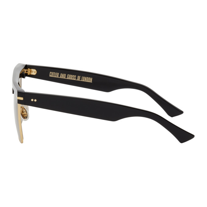 Cutler And Gross Black and Gold 1359 Sunglasses Cutler and Gross