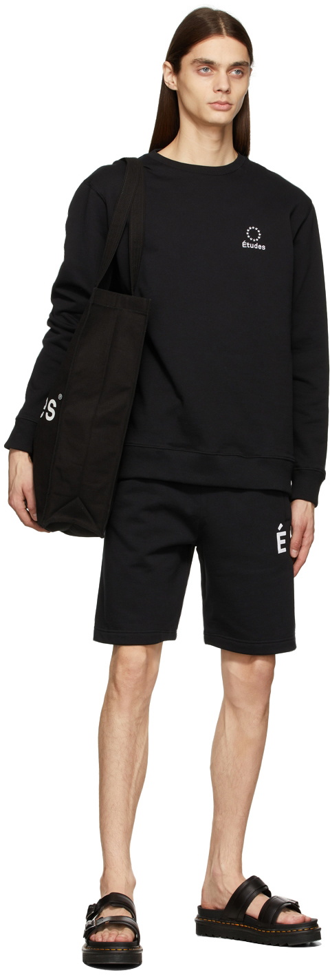 Études Black Story Logo Sweatshirt