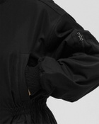 Daily Paper OVERSIZED LONG BOMBER Black Womens Bomber Jacket
