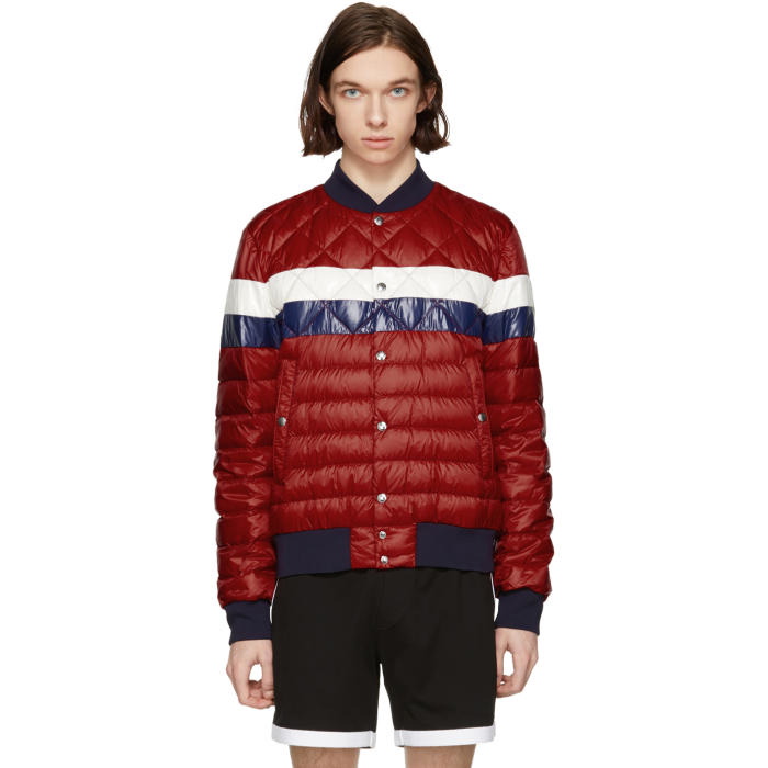 Photo: Moncler Red Down Itiner Jacket