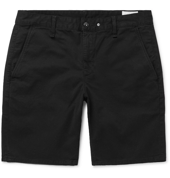 Photo: RAG & BONE - Cotton-Blend Chino Shorts - Black