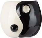 Degoey Planet Black & White Balanced Mug, 355 mL