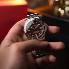 Duxot Henri Diver Automatic Brown Dial Mens Watch DX-2060-44