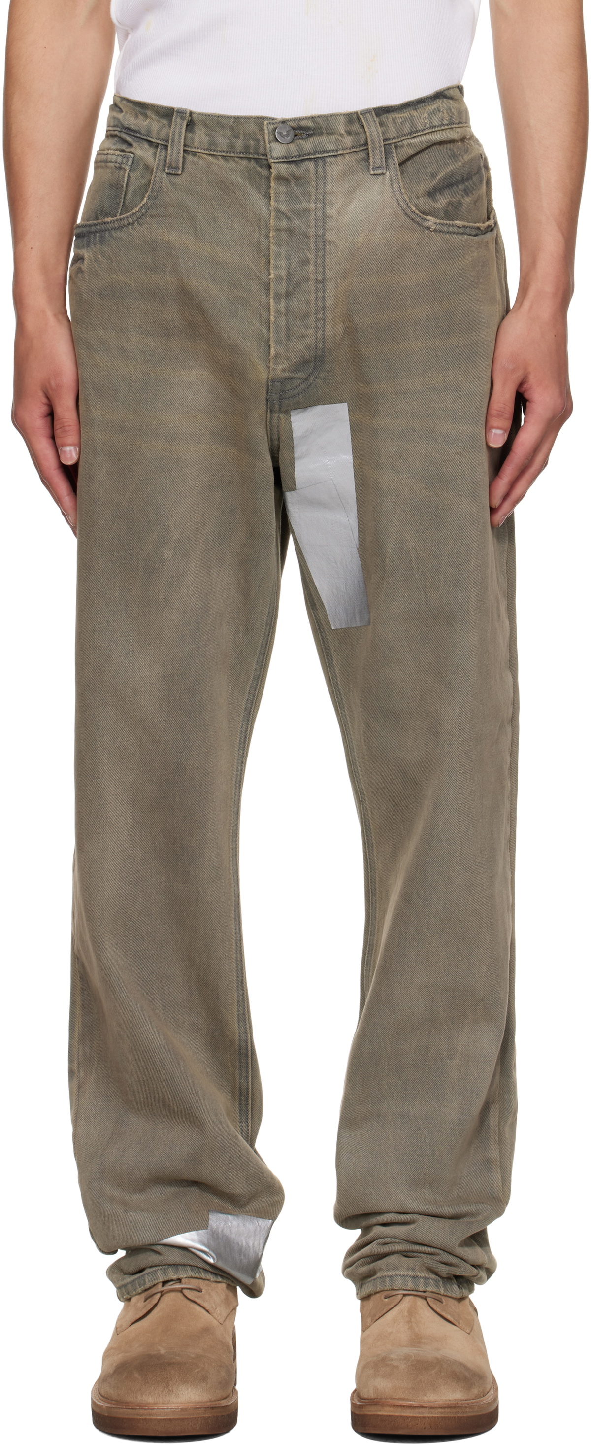 パンツ Alexander Digenova Thrashed Wax denim パンツ Alexander Digenova Thrashed Wax denim ALEXANDER DIGENOVA