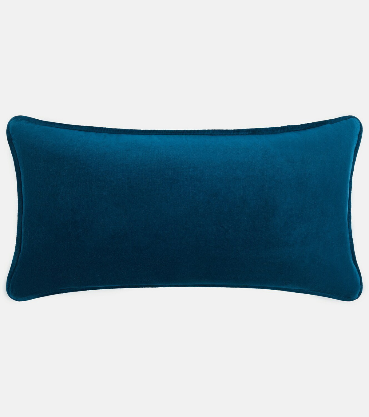 Les-Ottomans Embroidered cotton velvet cushion