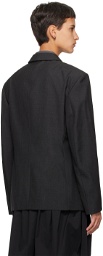 LEMAIRE Gray Soft Tailored Blazer