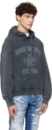 Dsquared2 Navy Cypro Fit Hoodie