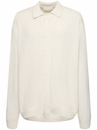 THE FRANKIE SHOP - Cotton Knit L/s Polo Cardigan