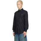 Vivienne Westwood Black Two Button Krall Shirt