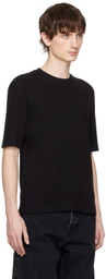 Filippa K Black Rib T-Shirt
