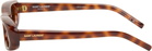 Saint Laurent Brown SL 557 Shade Plump Sunglasses
