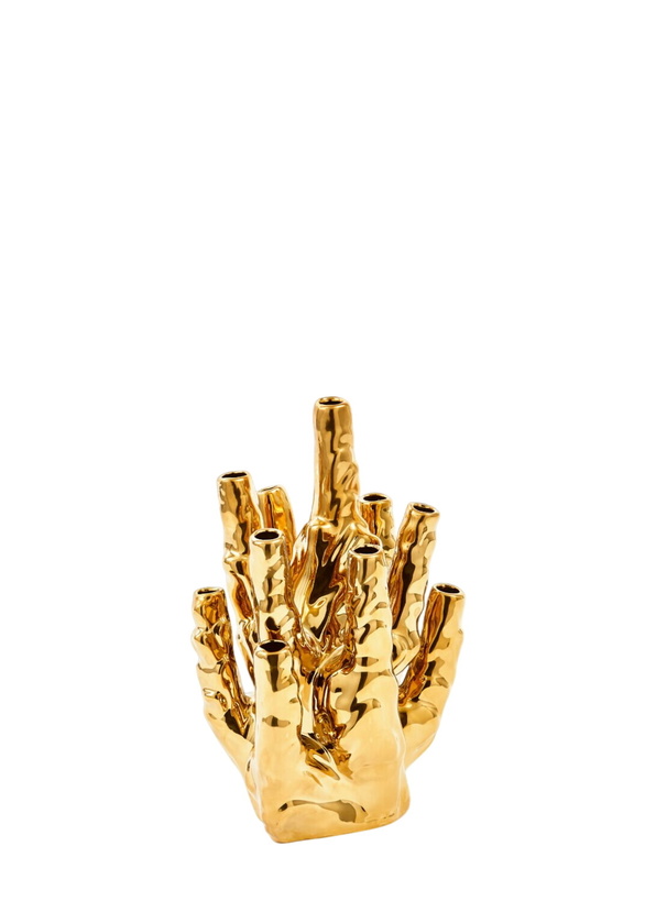 Photo: POLSPOTTEN Sculptural Brass Candle Holder