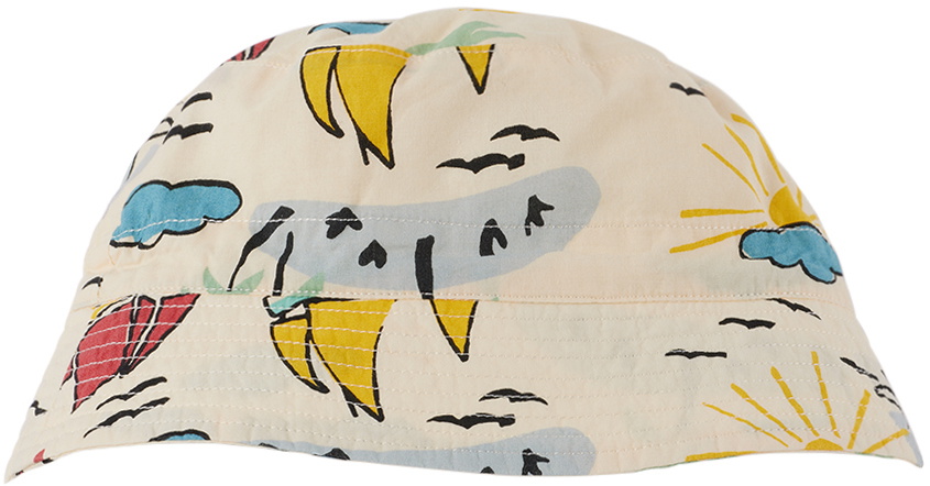 Petit Bateau Baby Beige Explorer Bucket Hat