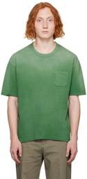 visvim Green Jumbo Crash T-Shirt