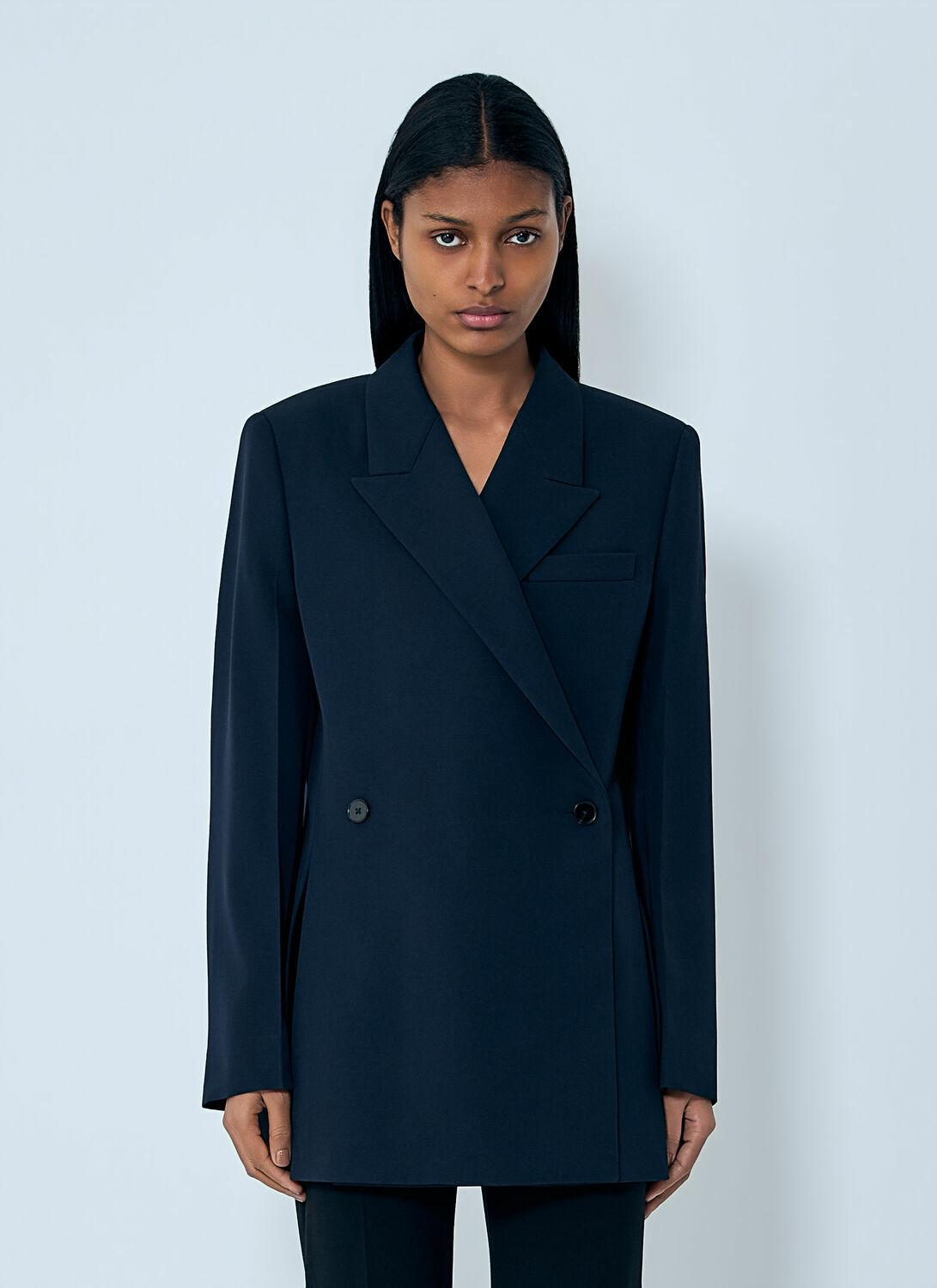 Jil Sander Double-Breasted Wool Blazer