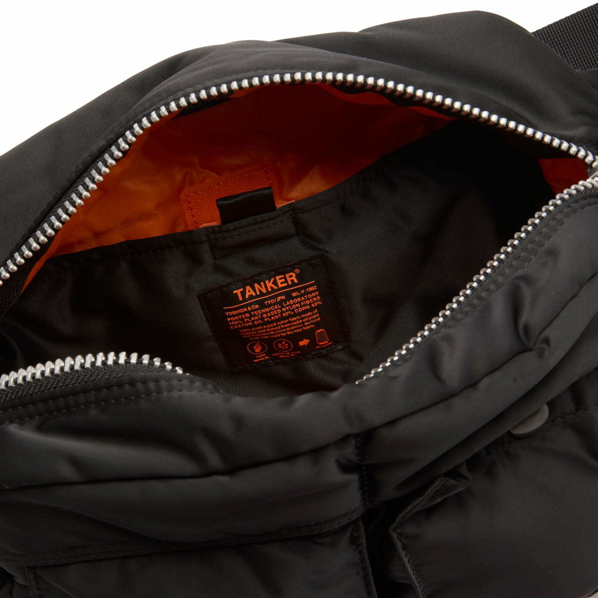 Porter-Yoshida & Co. Tanker Waist Bag - Large in Black 