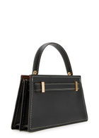 Tory Burch Lee Radziwill Mini Pebbled Leather top Handle bag - Black - One Size