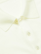 Anderson & Sheppard - Wool Polo Shirt - Neutrals