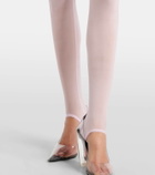 Wardrobe.NYC Sheer leggings