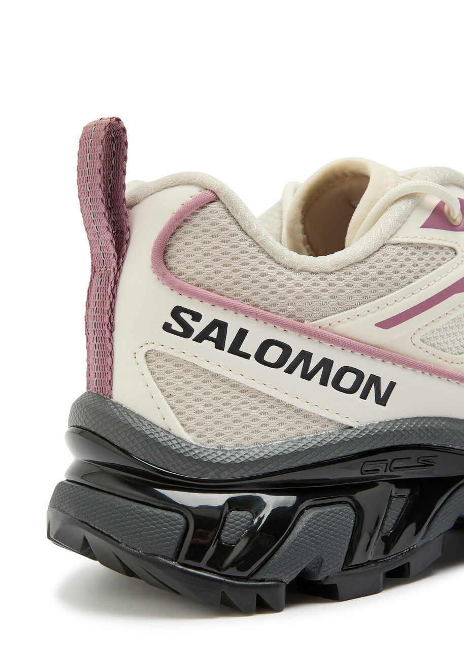 Salomon XT-6 Expanse Panelled Mesh Sneakers Cream