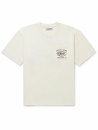 CHERRY LA - Logo-Print Cotton-Jersey T-Shirt - Neutrals