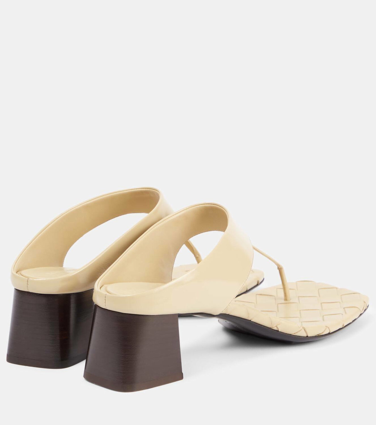 Bottega Veneta Marella 45 leather thong sandals