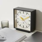 Newgate Clocks AMP Railway Mantel Clock in Yellow 