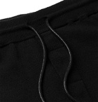 Isabel Benenato - Tapered Knitted Sweatpants - Black