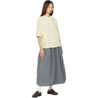 YMC Gray Parachute Midi Skirt